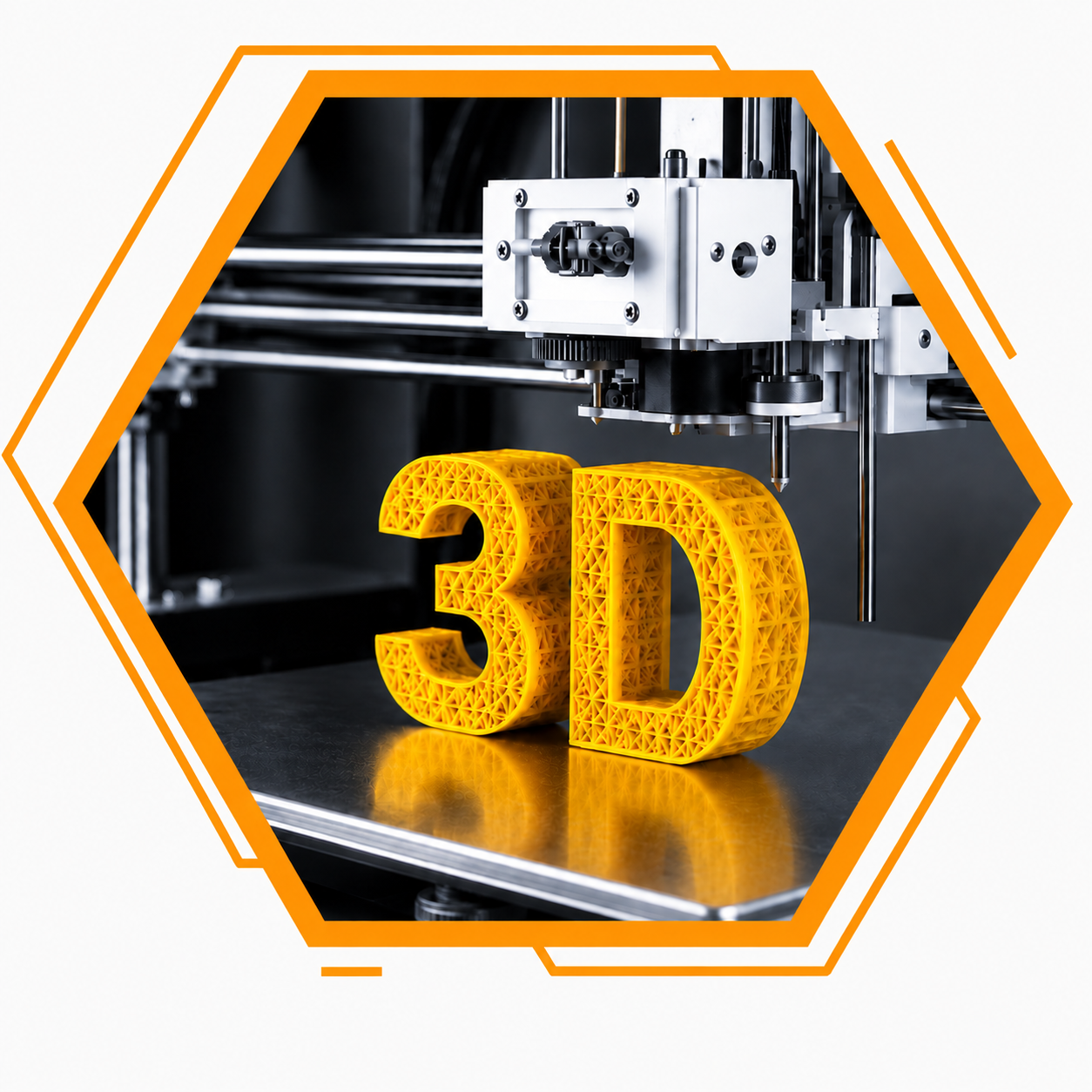 Impressão 3D de peças e protótipos